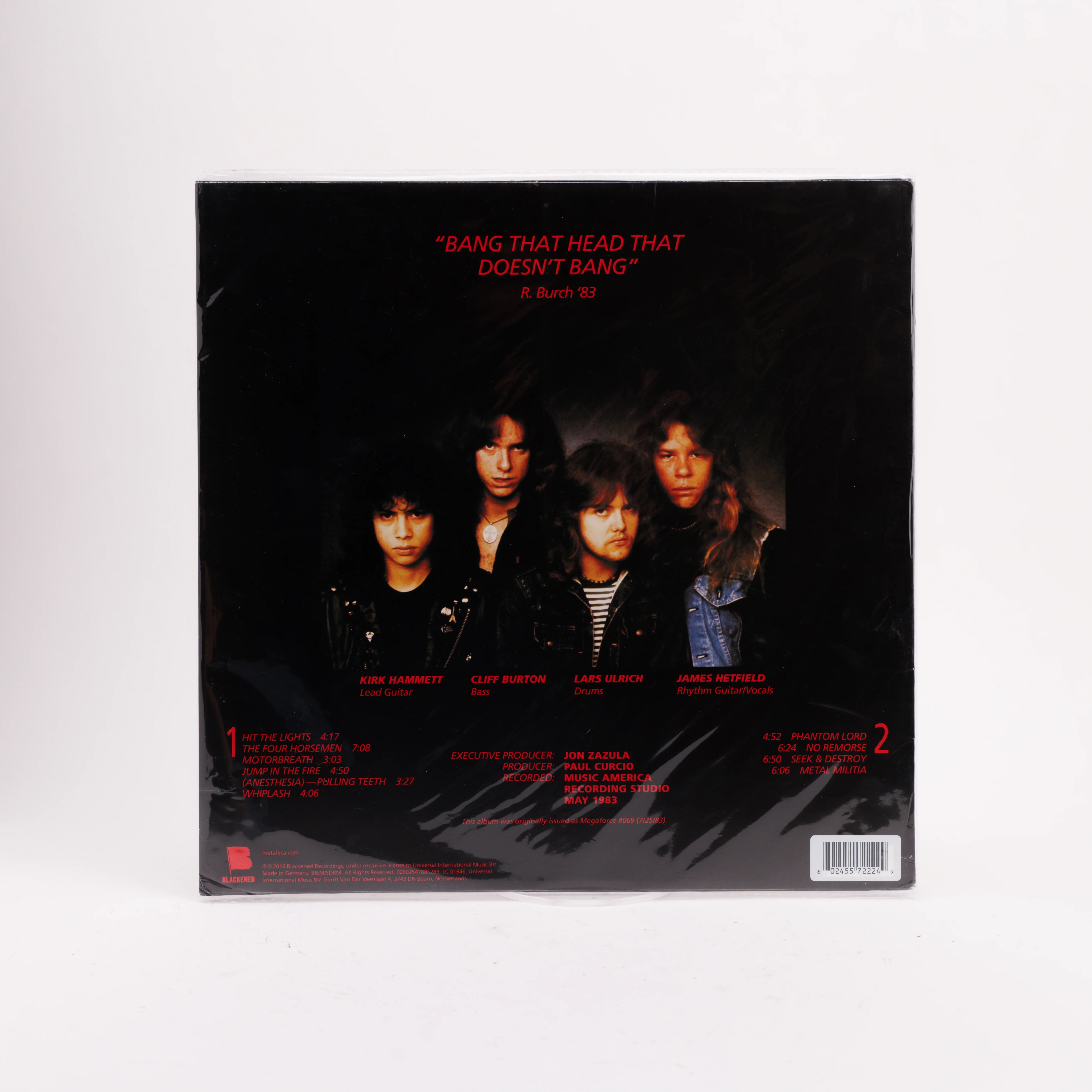 LP Metallica (Ulrich, Hetfield, Hammett, Trujillo) Kill Em All Música - Image 2