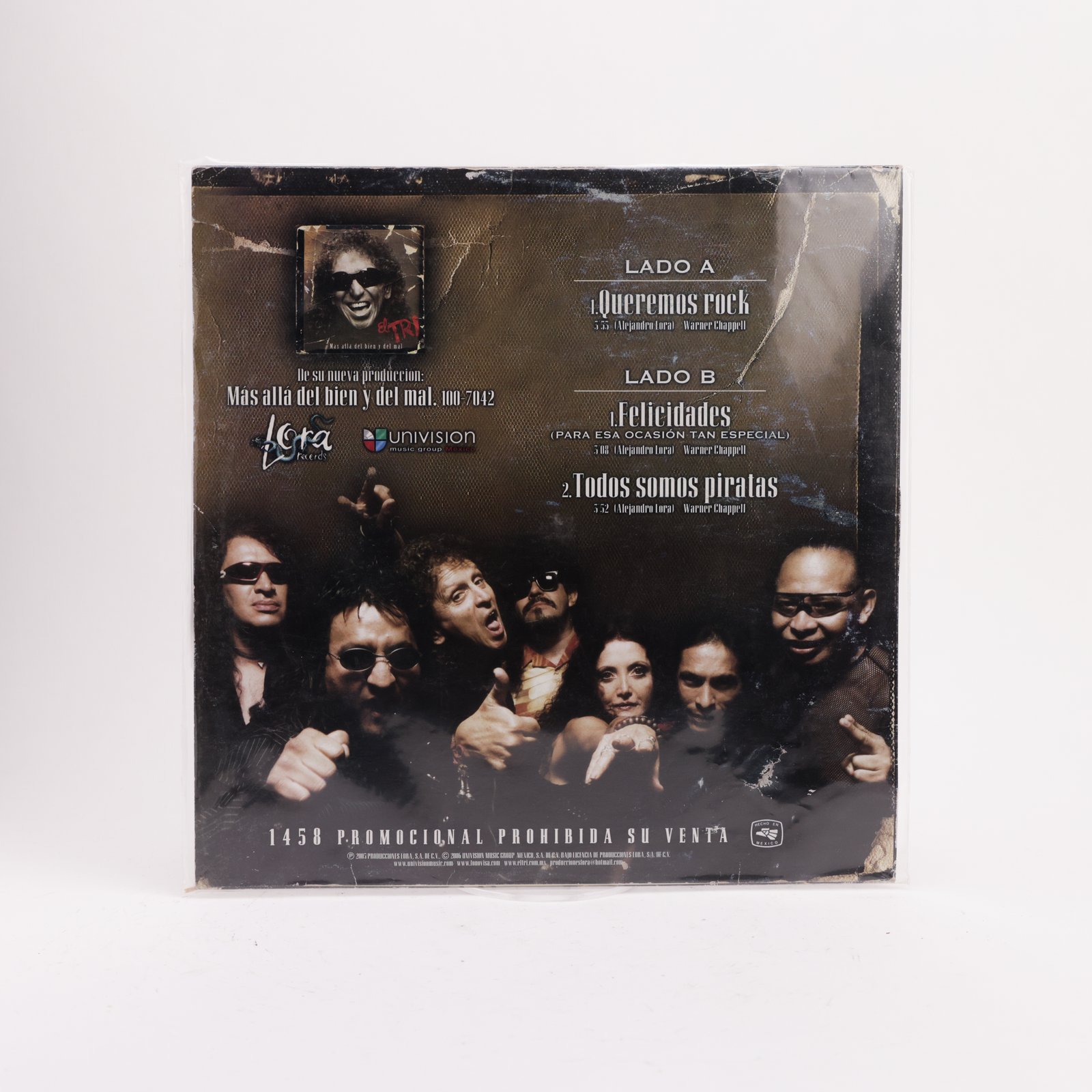 LP El Tri Guerreros Rock Música - Image 2