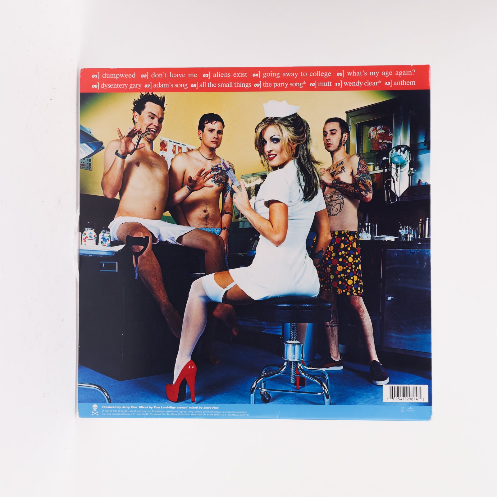 LP Blink-182 (Barker, Hoppus, DeLonge) Enema of the State Música - Image 2