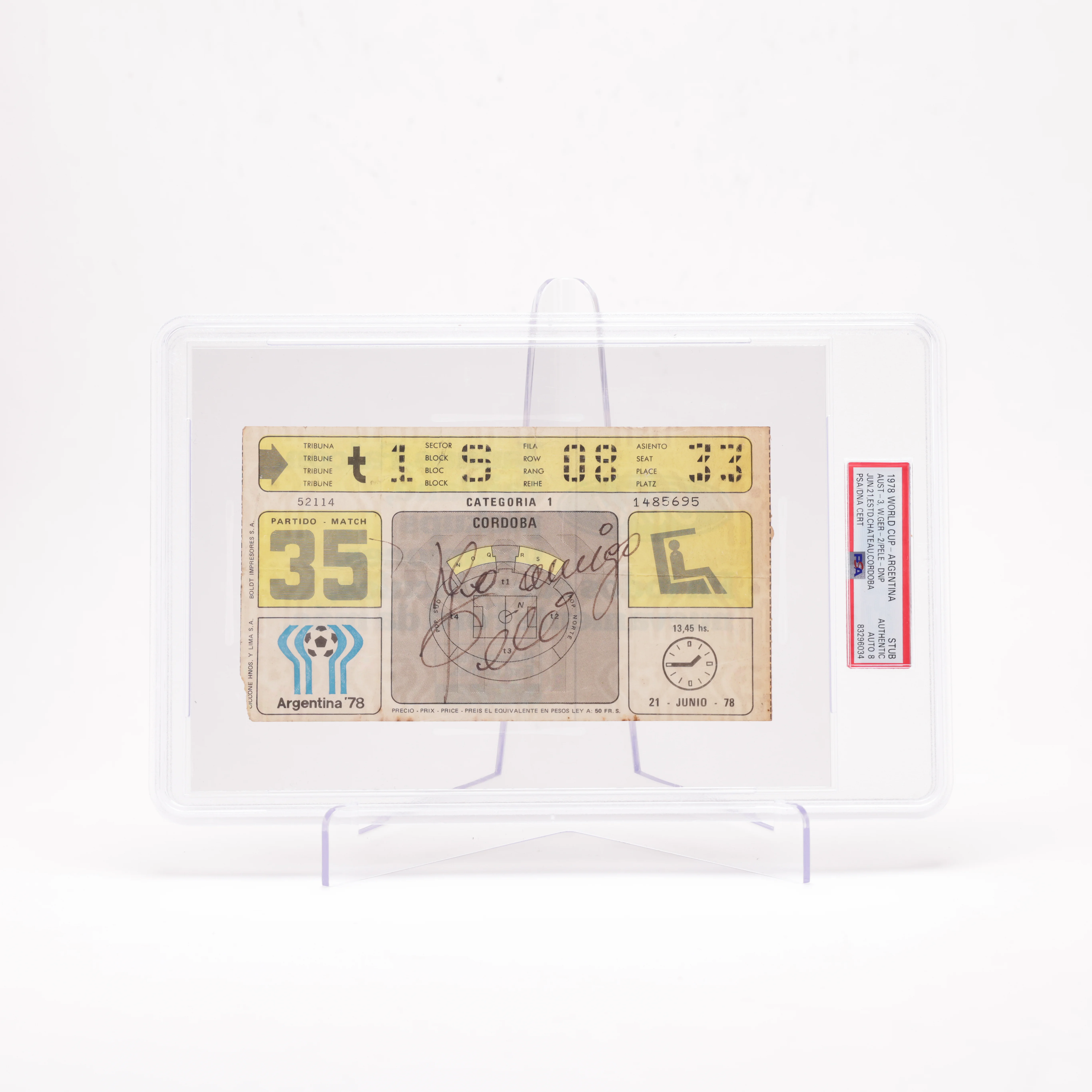 Ticket Pelé Brasil