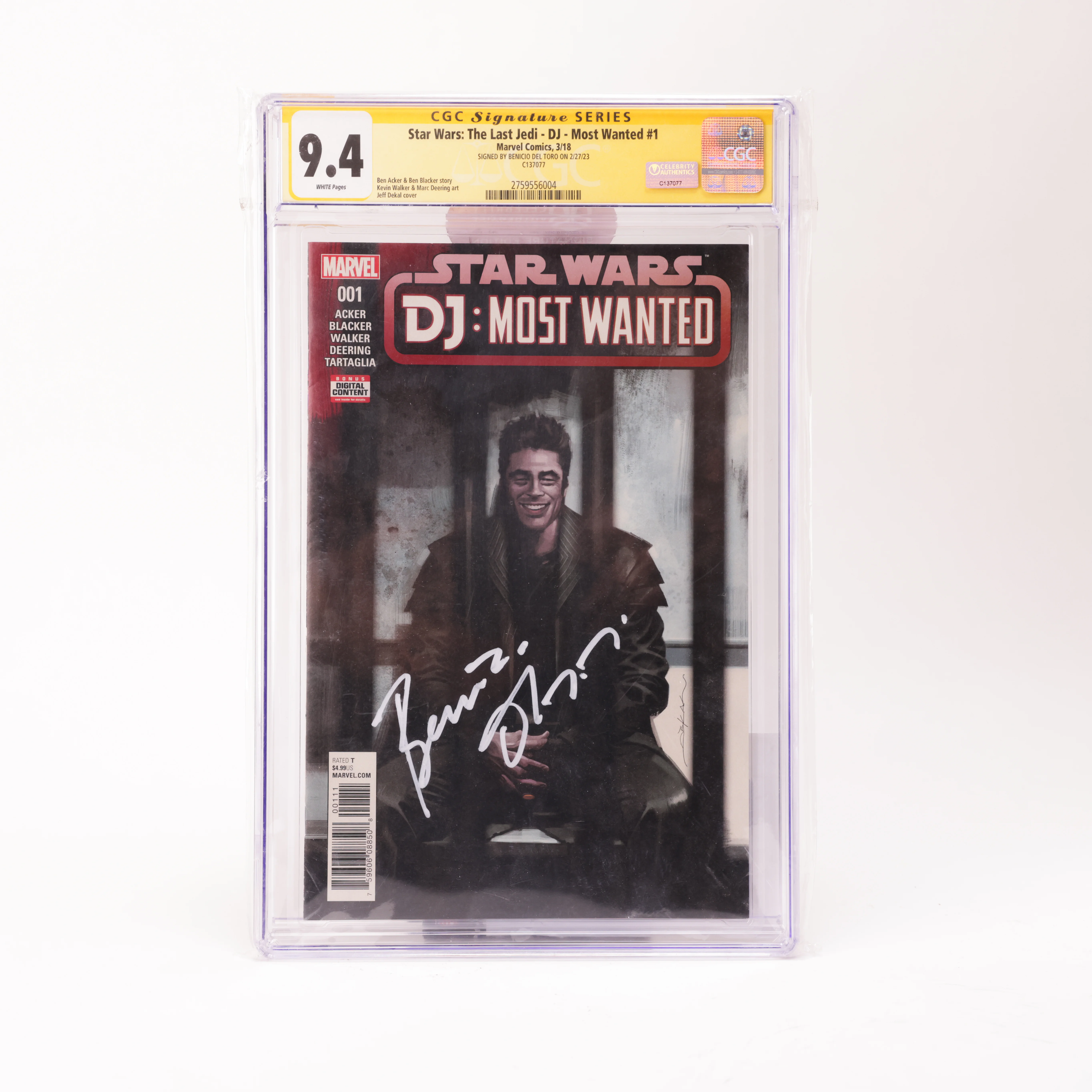 Revista Benicio del Toro Star Wars