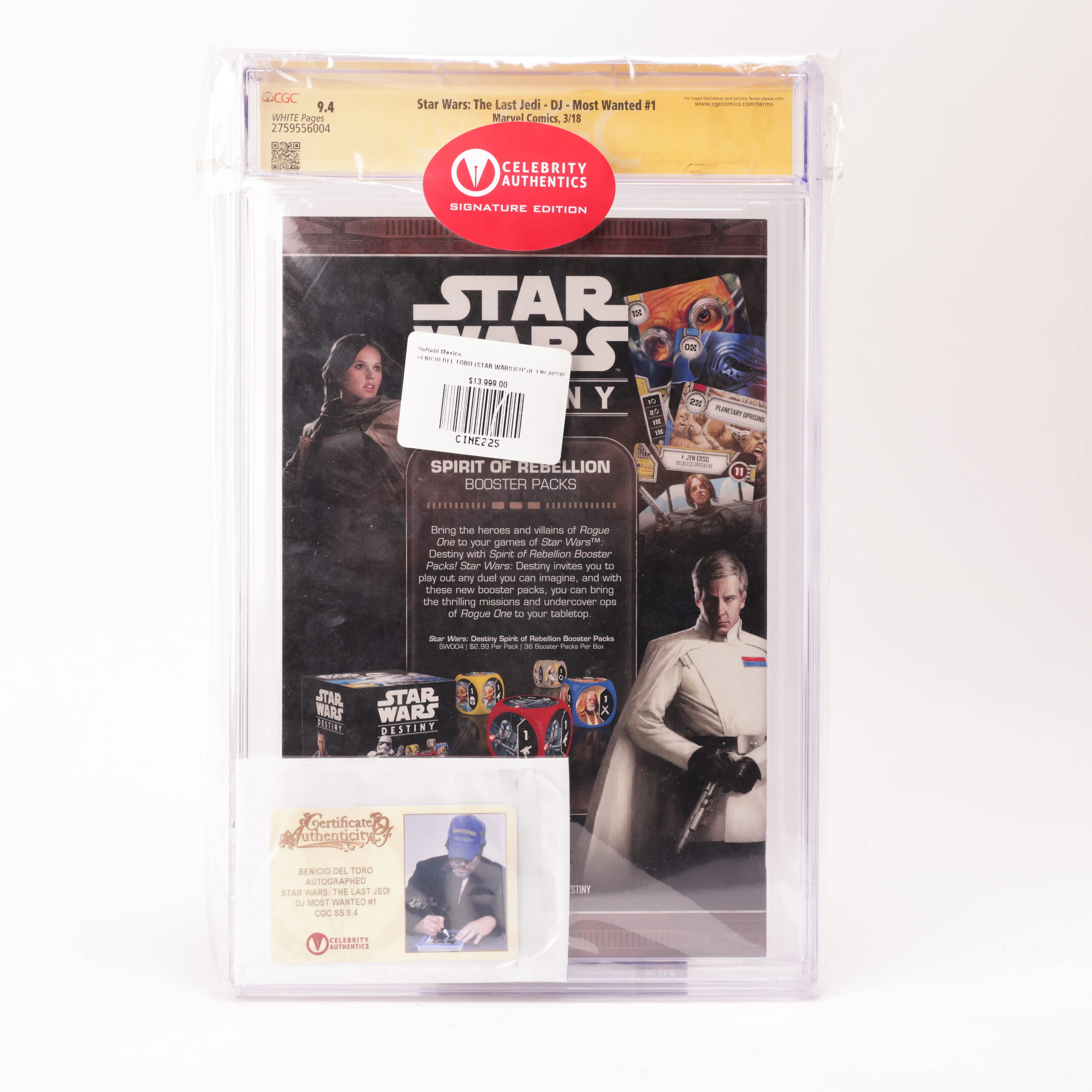 Revista Benicio del Toro Star Wars - Image 2