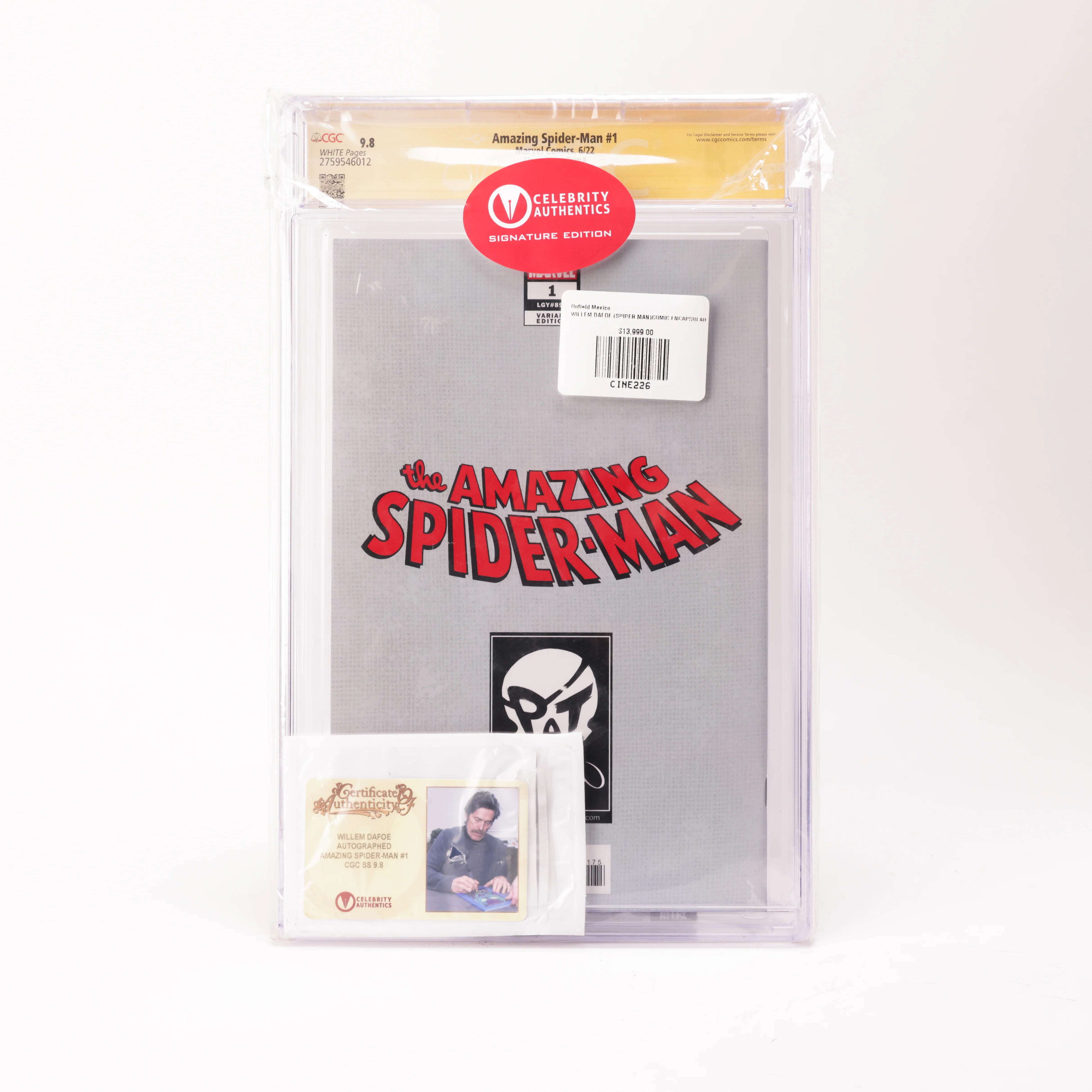 Revista Willem Dafoe Spiderman - Image 2
