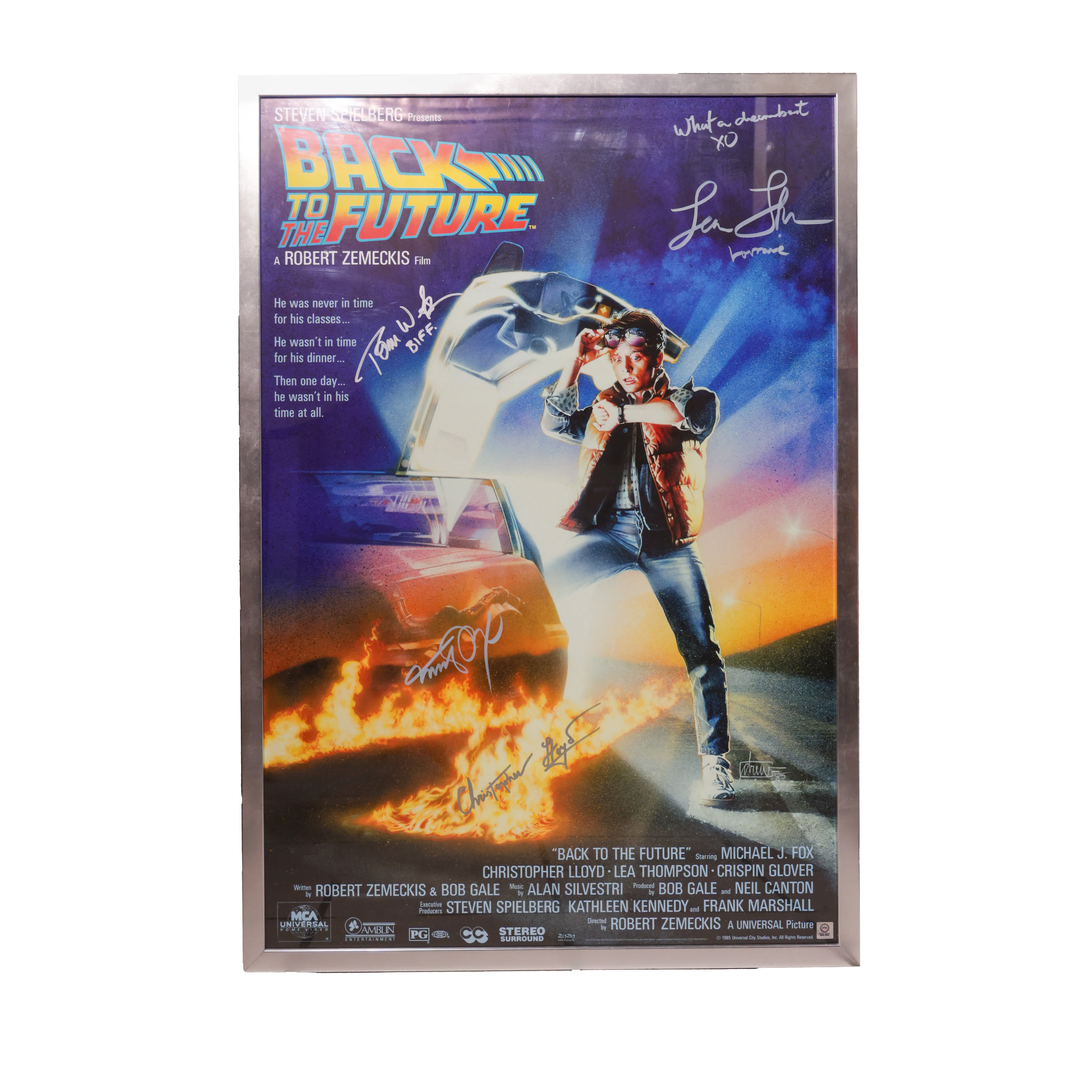Back to the Future (Lea Thompson, Michael J. Fox, Tom Wilson, Christopher Lloyd)